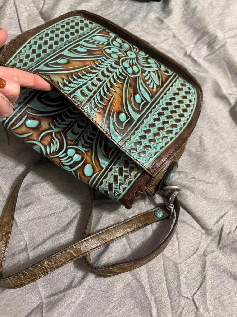 Patricia Nash tooled leather